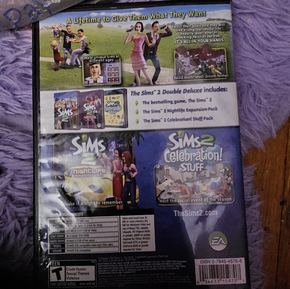 Sims 2 Double Deluxe PC Game - Picture 3 of 3